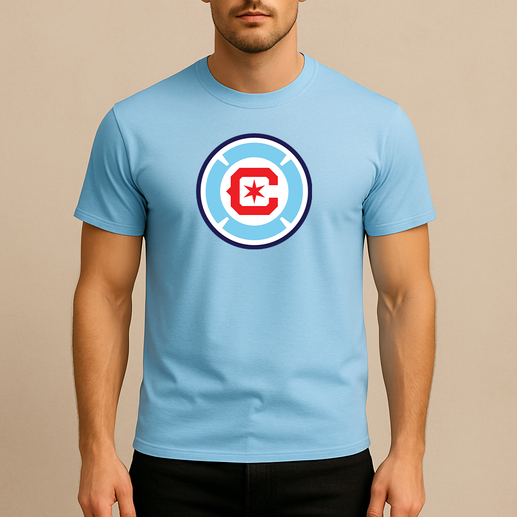 Men's Chicago Fire Soccer Cotton T-Shirt