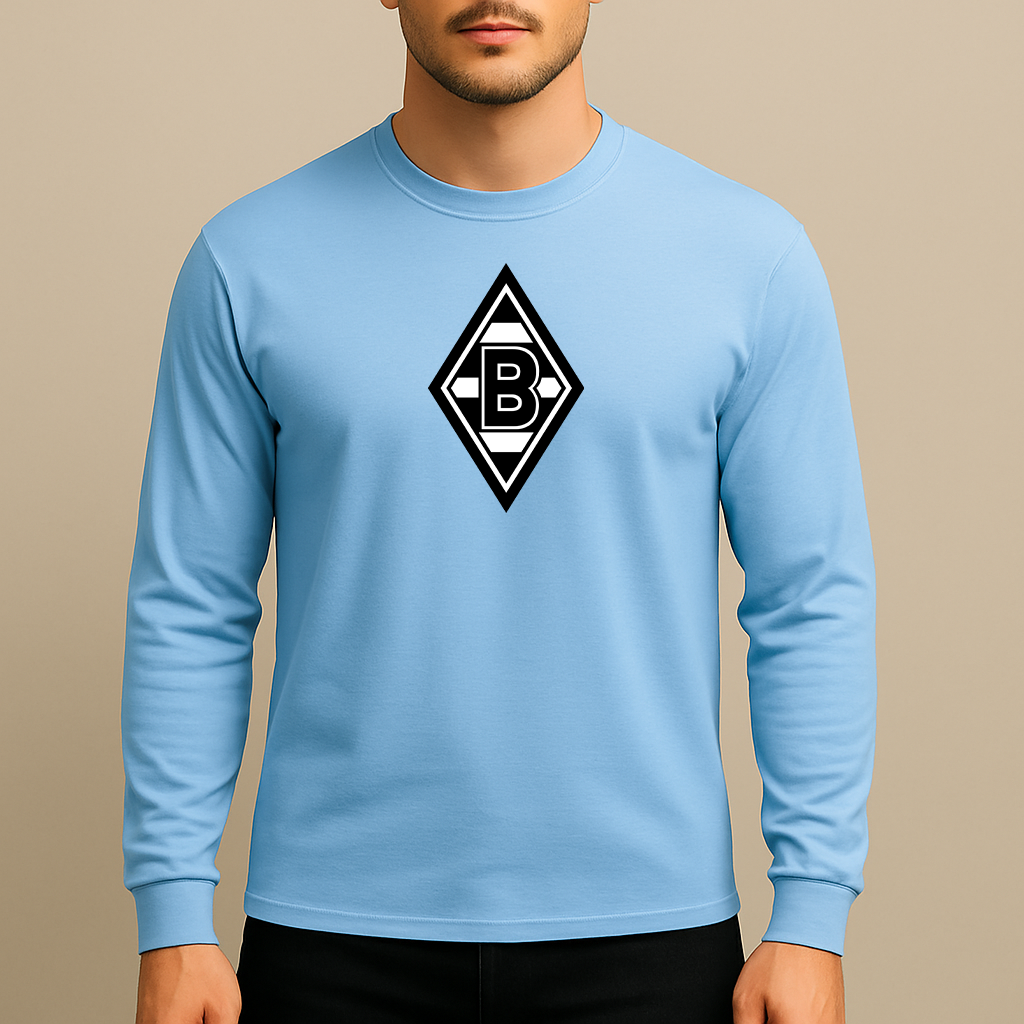 Men's Borussia Monchengladbach FC Long Sleeve T-Shirt