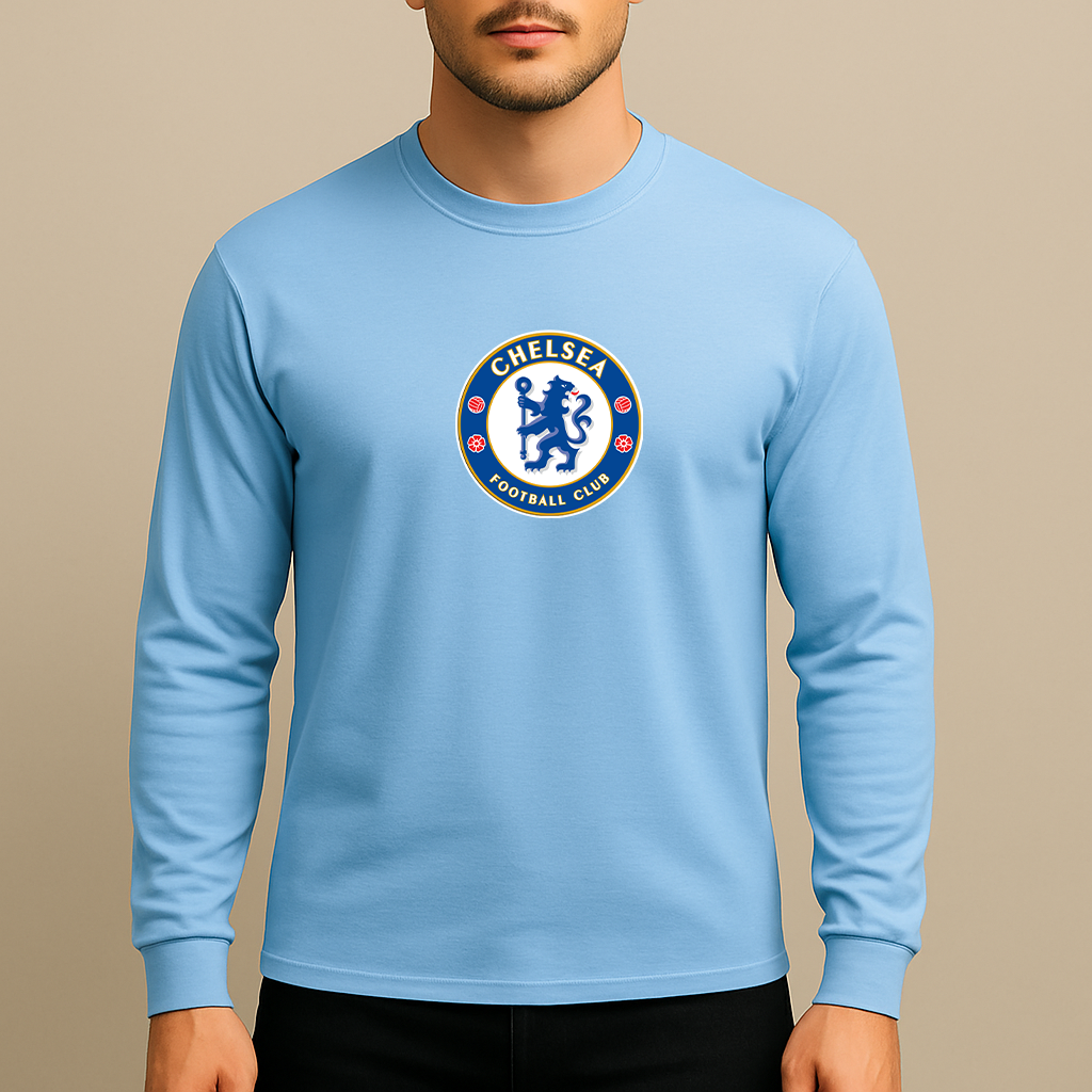 Men's Chelsea Soccer Long Sleeve T-Shirt