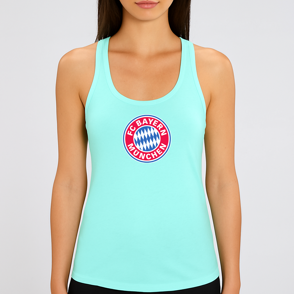 Women's F.C. Bayern Munchen Soccer Racerback Tank Top