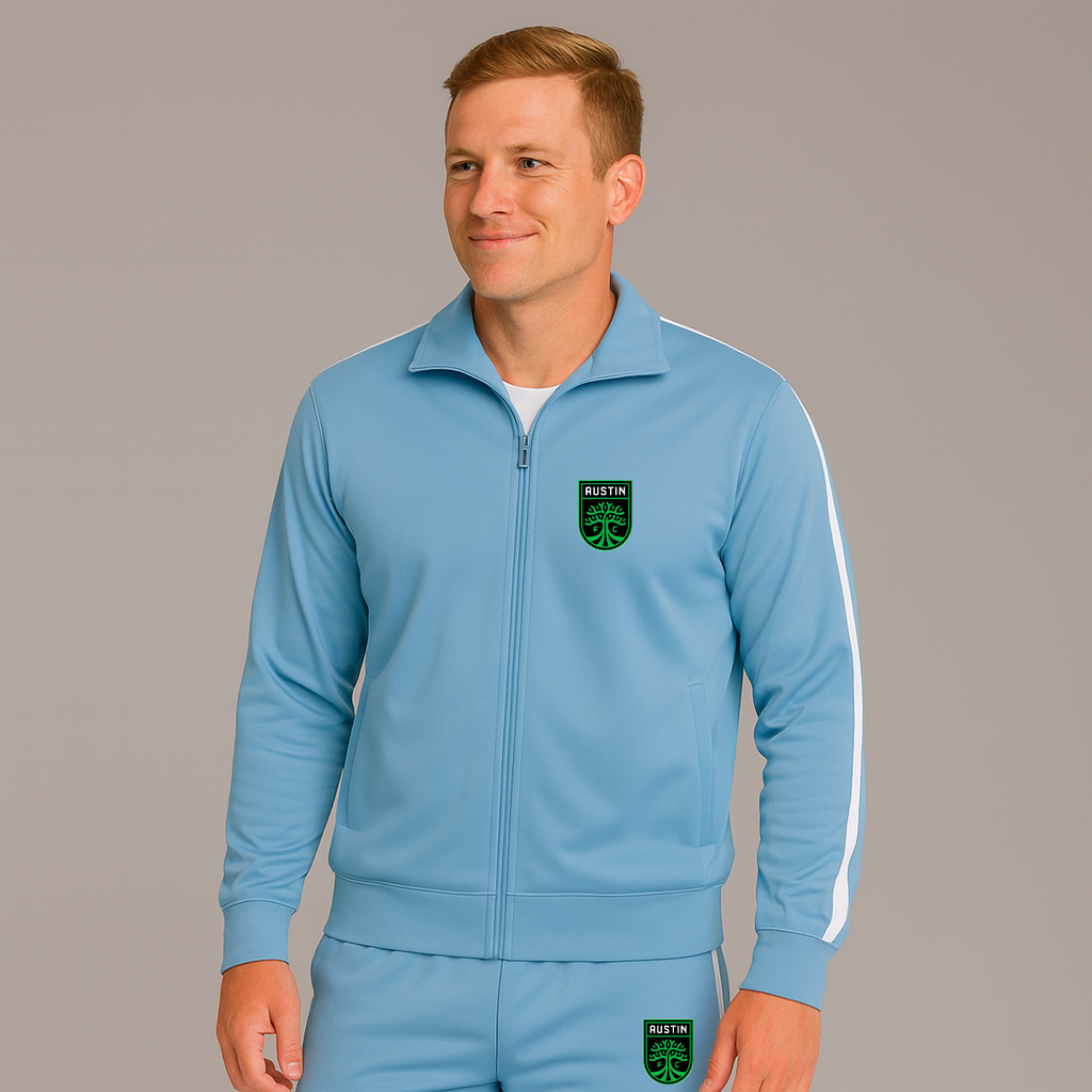 Men's Austin FC Logo Dri-Fit TrackSuit