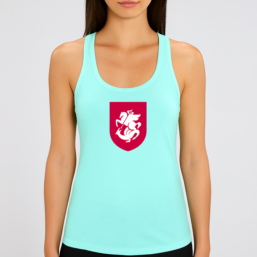 Women's Georgia National Soccer Team Racerback Tank Top