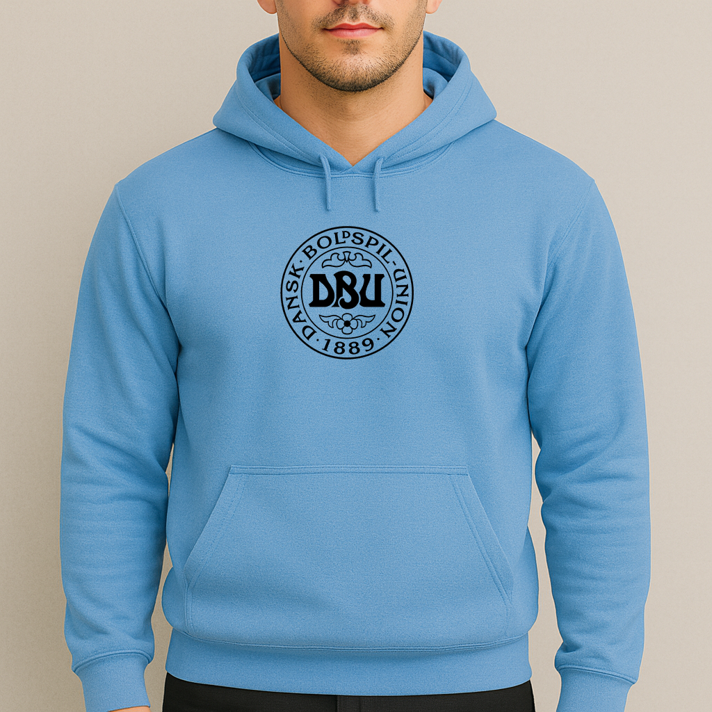 Men's Denmark Soccer Pullover Hoodie