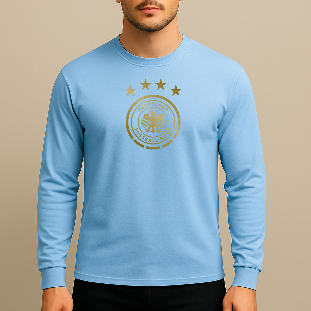 Men's Germany Soccer Long Sleeve T-Shirt