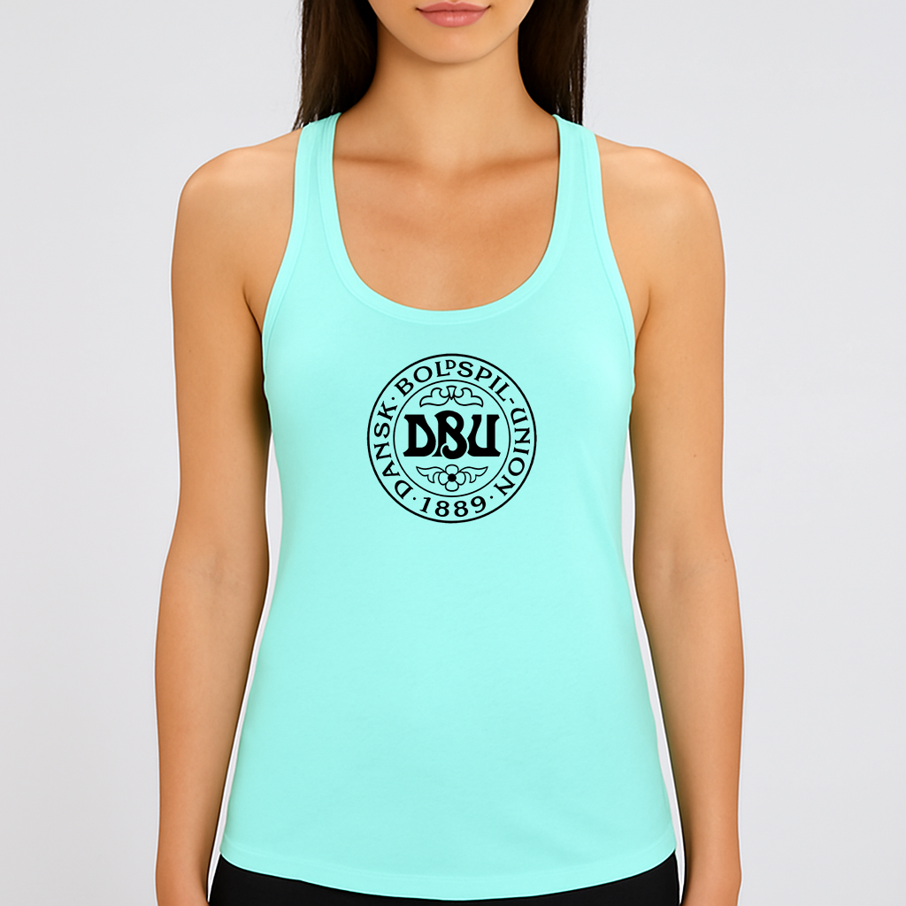 Women's Denmark Soccer Racerback Tank Top