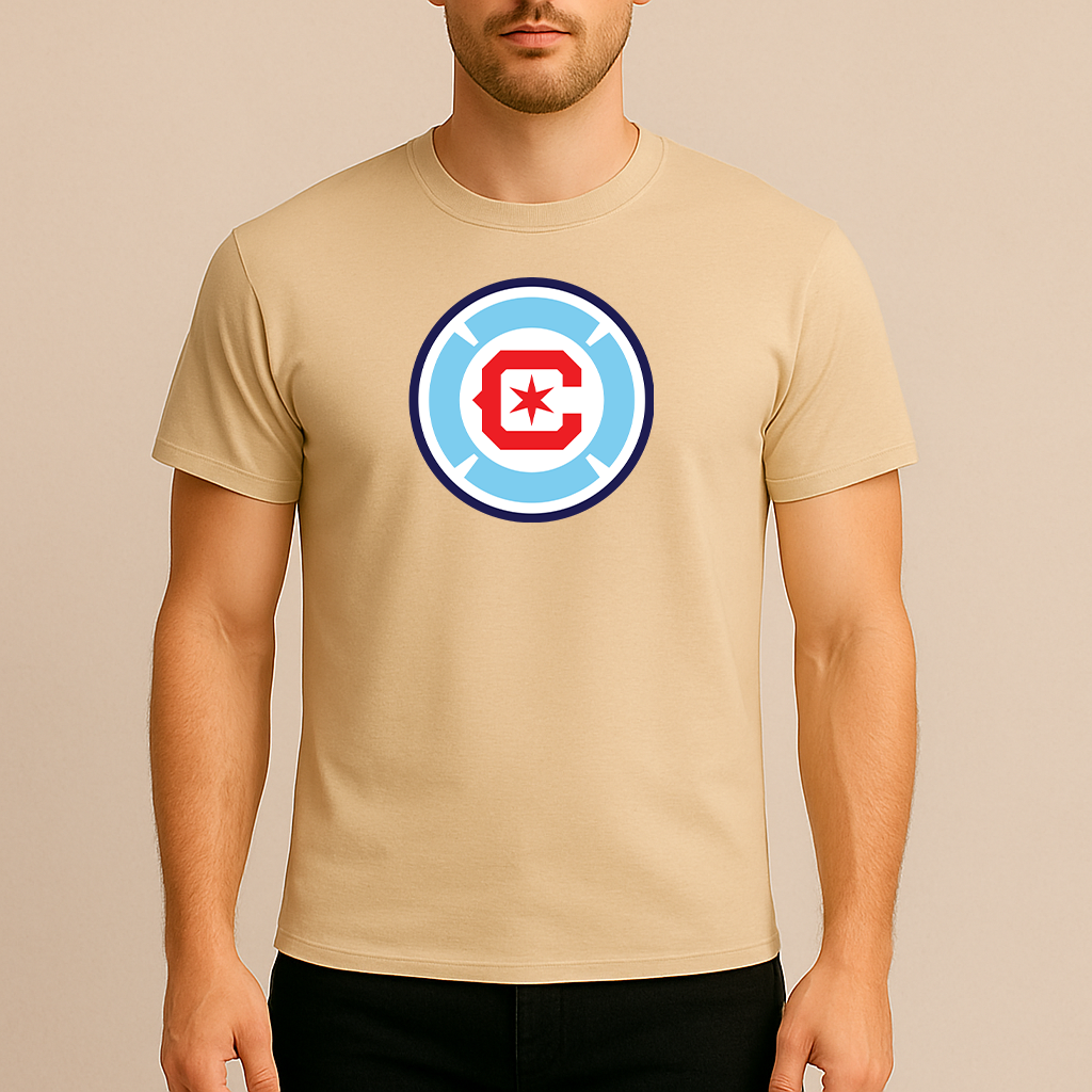 Men's Chicago Fire Soccer Cotton T-Shirt