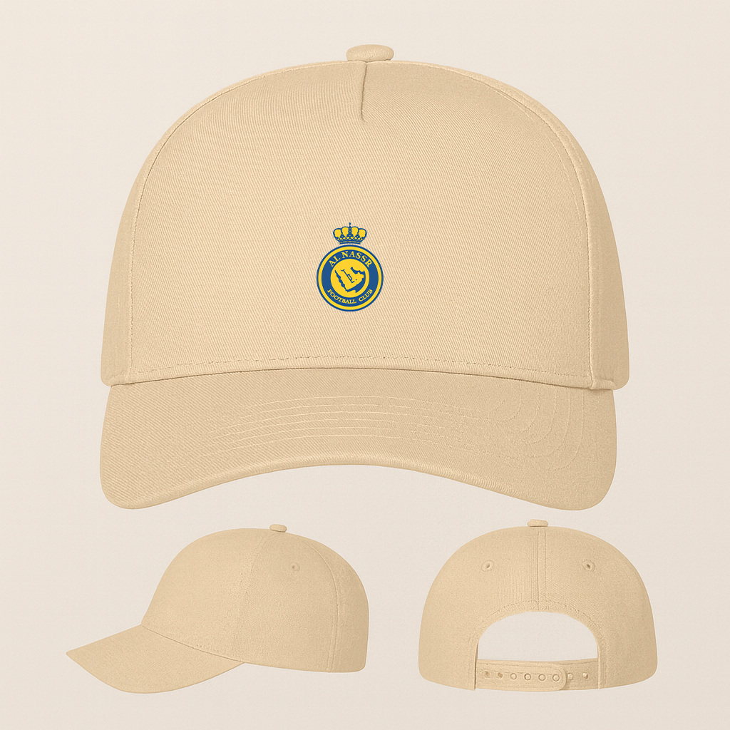 Al Nassr FC Five Panel Twill Snapback Cap