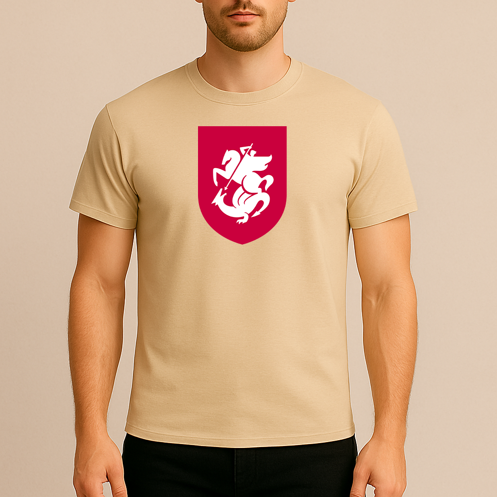 Men's Georgia National Soccer Team Cotton T-Shirt