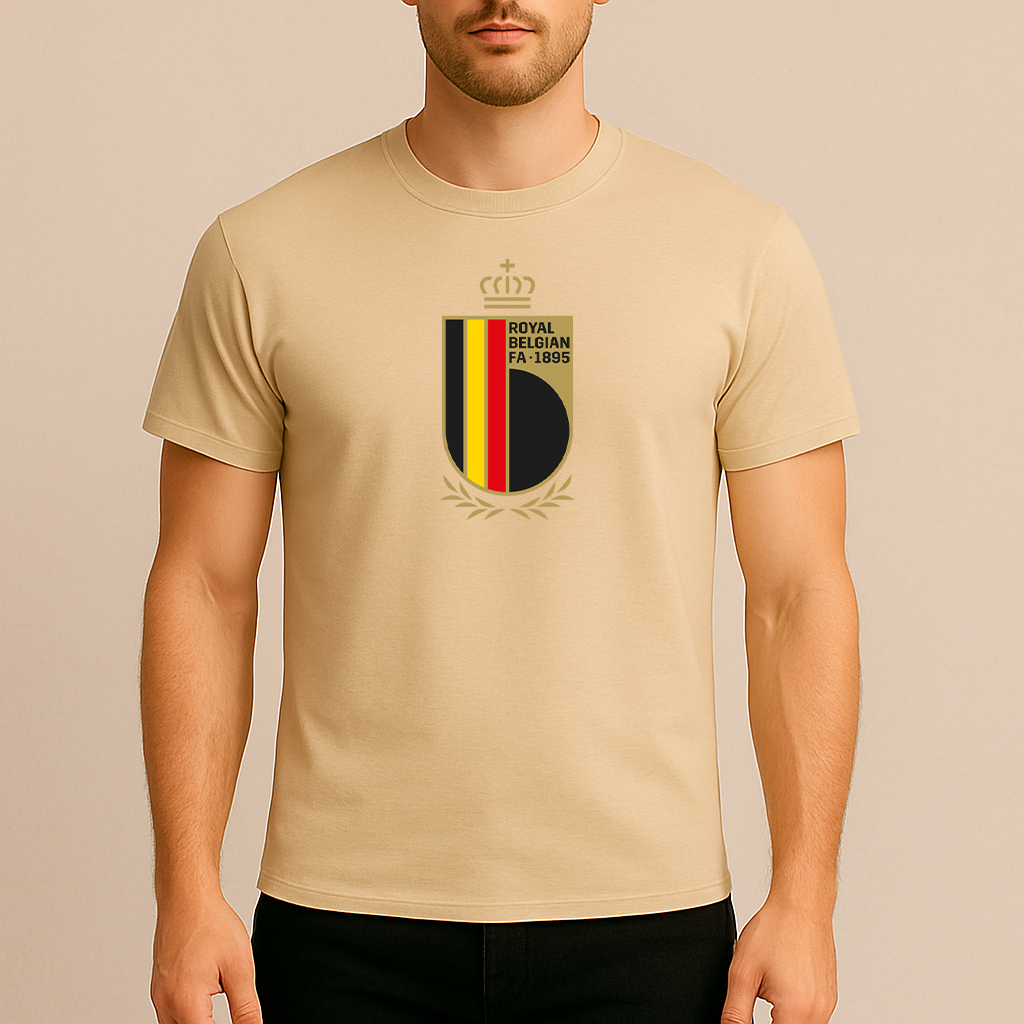 Men's Belgium National Soccer Team Cotton T-Shirt