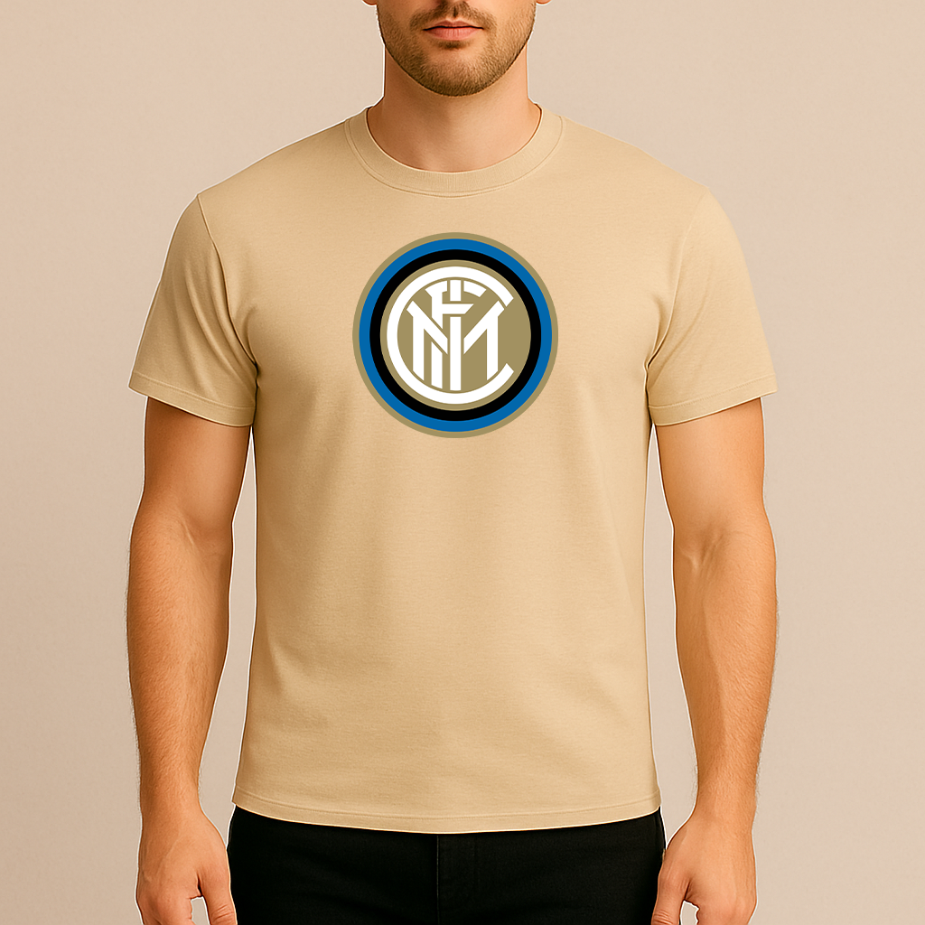 Men's Inter Milan Soccer Cotton T-Shirt
