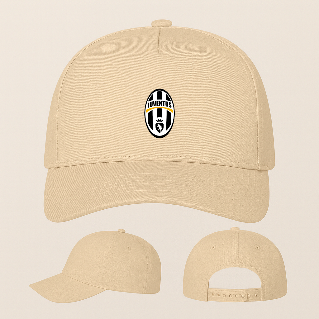 Juventus Football Club Classic Five Panel Twill Snapback Cap