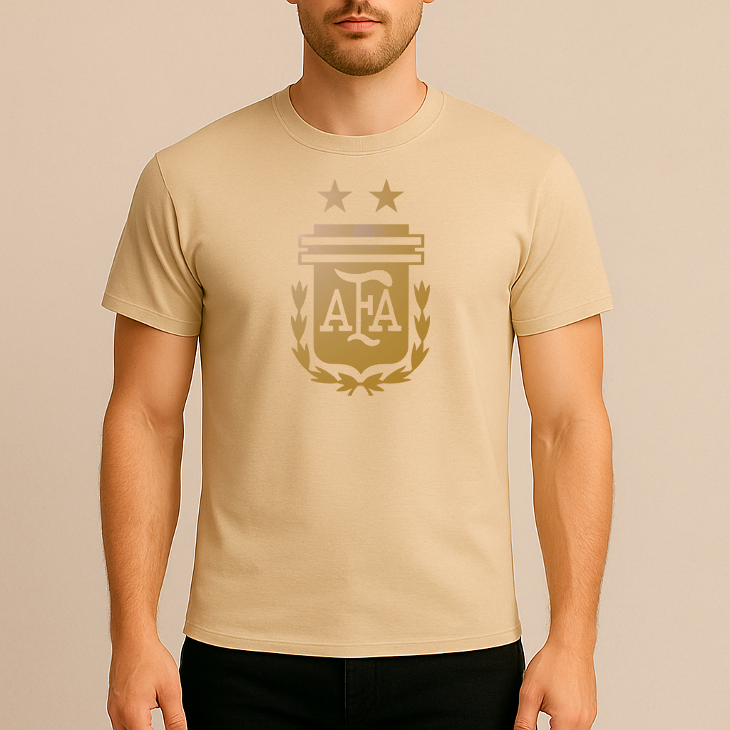 Men's Argentina Soccer Cotton T-Shirt