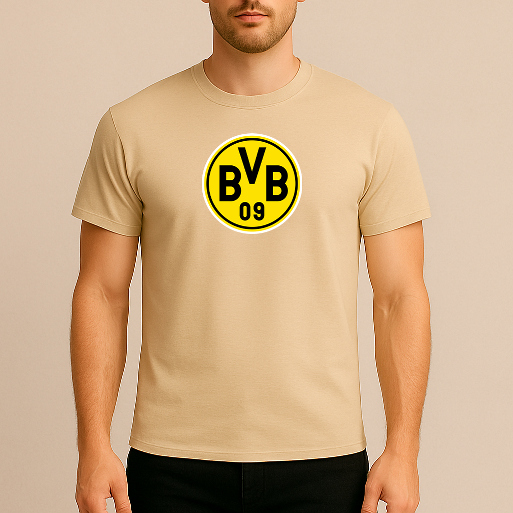 Men's Borussia Dortmund BVB FC Cotton T-Shirt