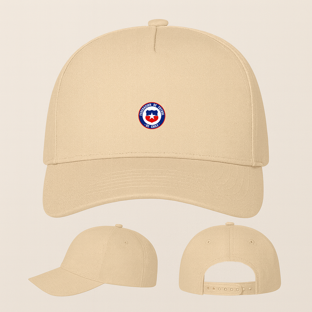 Chile National Soccer Team Five Panel Twill Snapback Cap