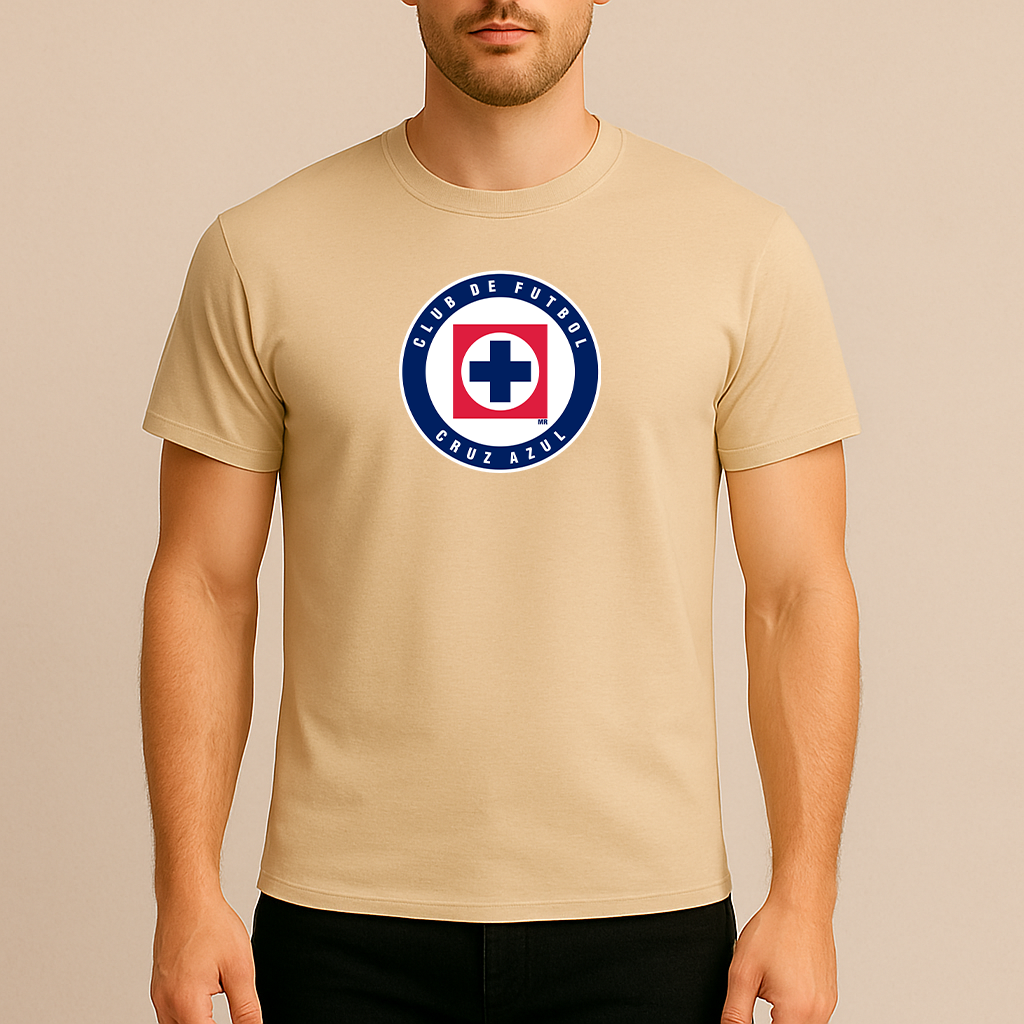Men's Cruz Azul Football Club Cotton T-Shirt