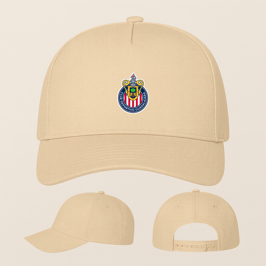 Chivas Football Club Five Panel Twill Snapback Cap