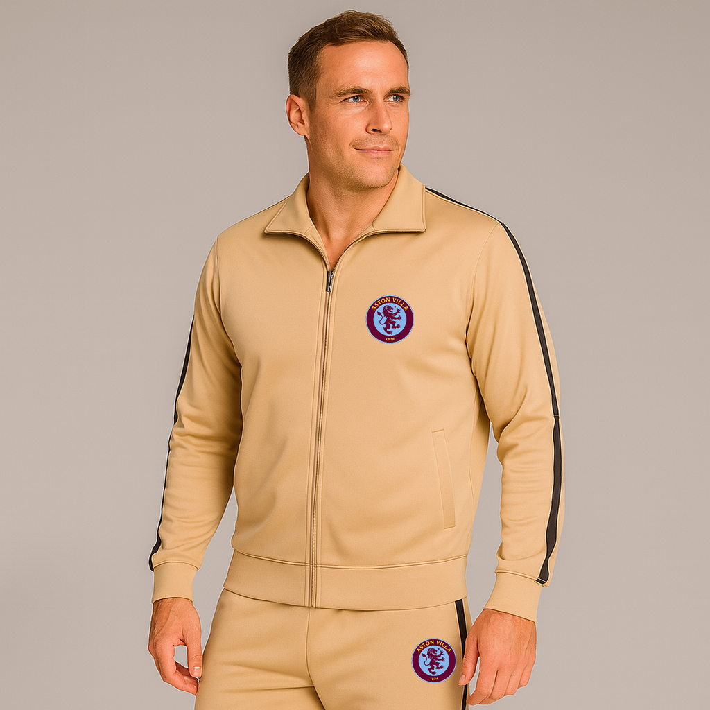 Men's Aston Villa FC Logo Dri-Fit TrackSuit