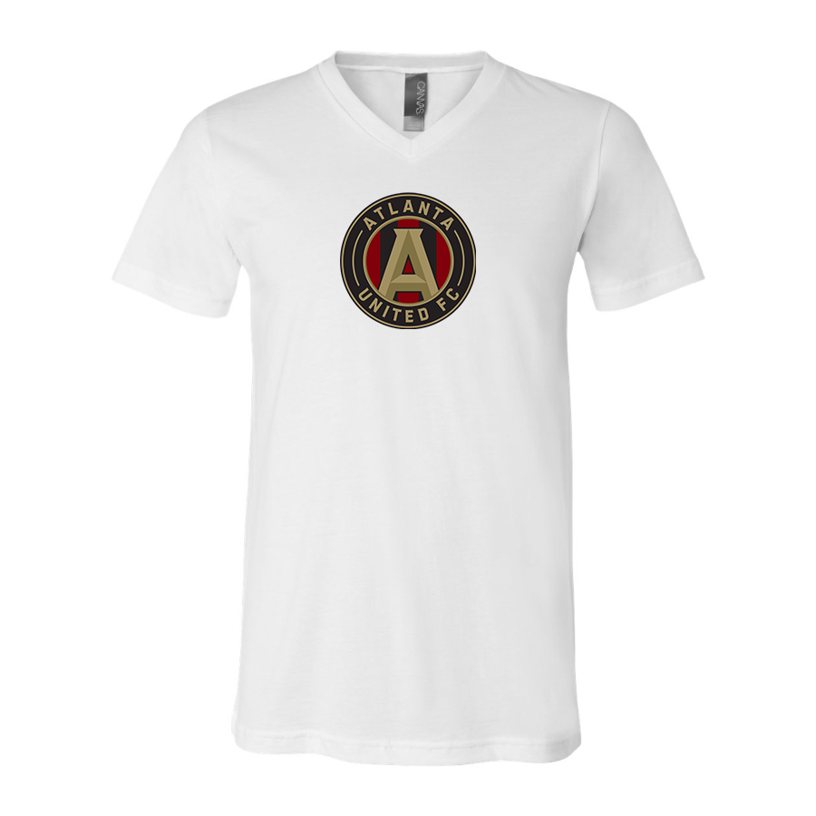 Men’s Atlana United FC - BELLA + CANVAS - Jersey V-Neck Tee - 3005