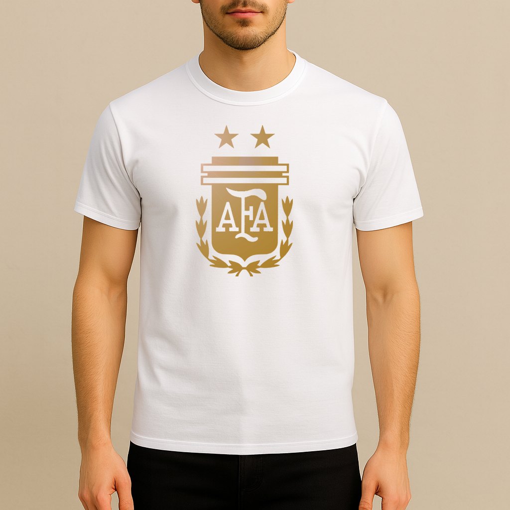Men's Argentina Soccer Cotton T-Shirt