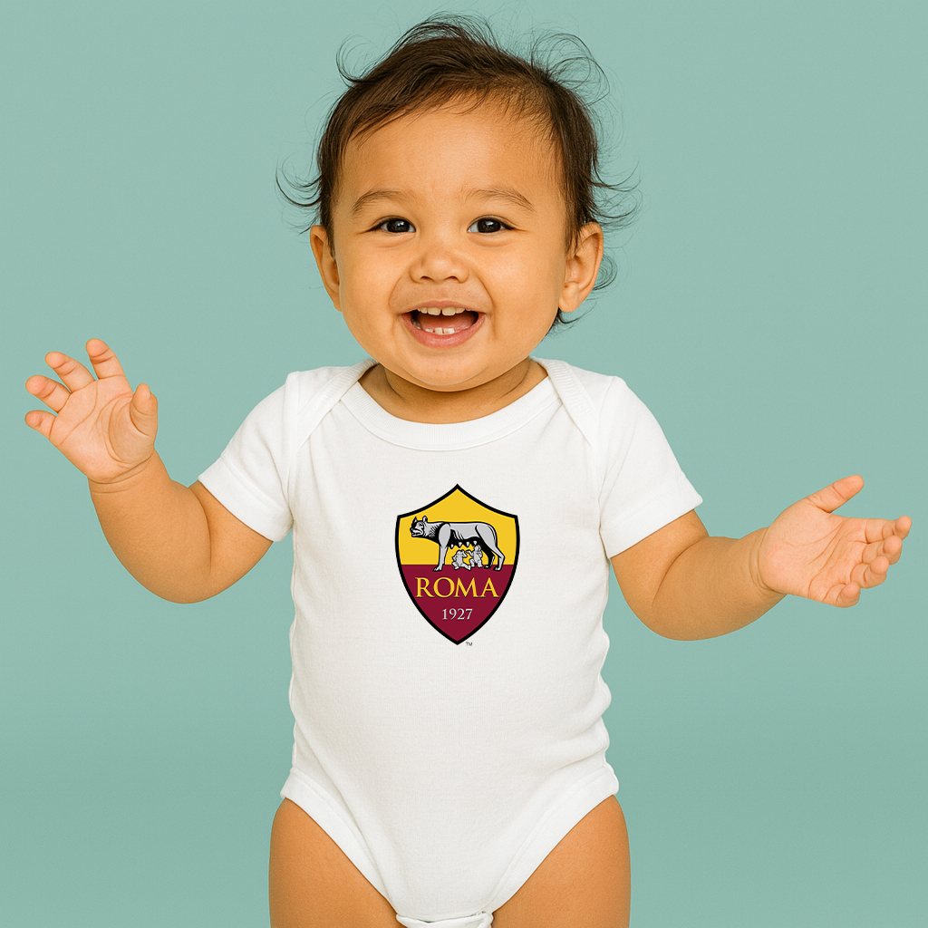 AS Roma FC Baby Romper Onesie