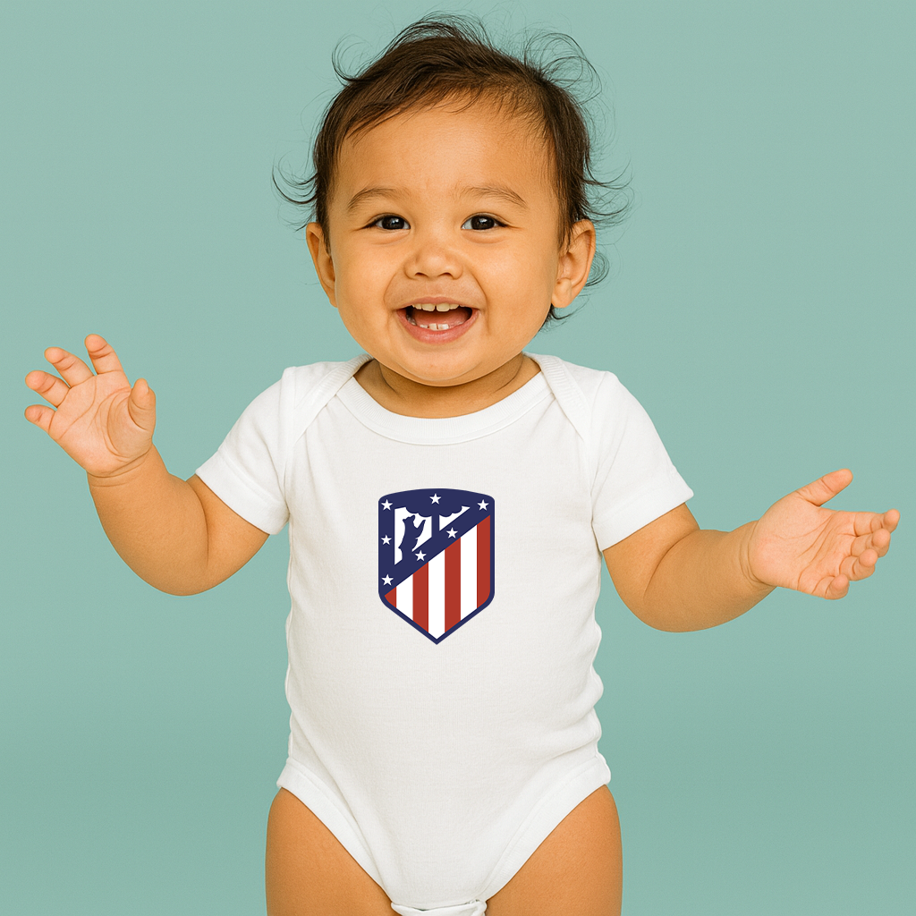 Atletico Madrid FC Baby Romper Onesie