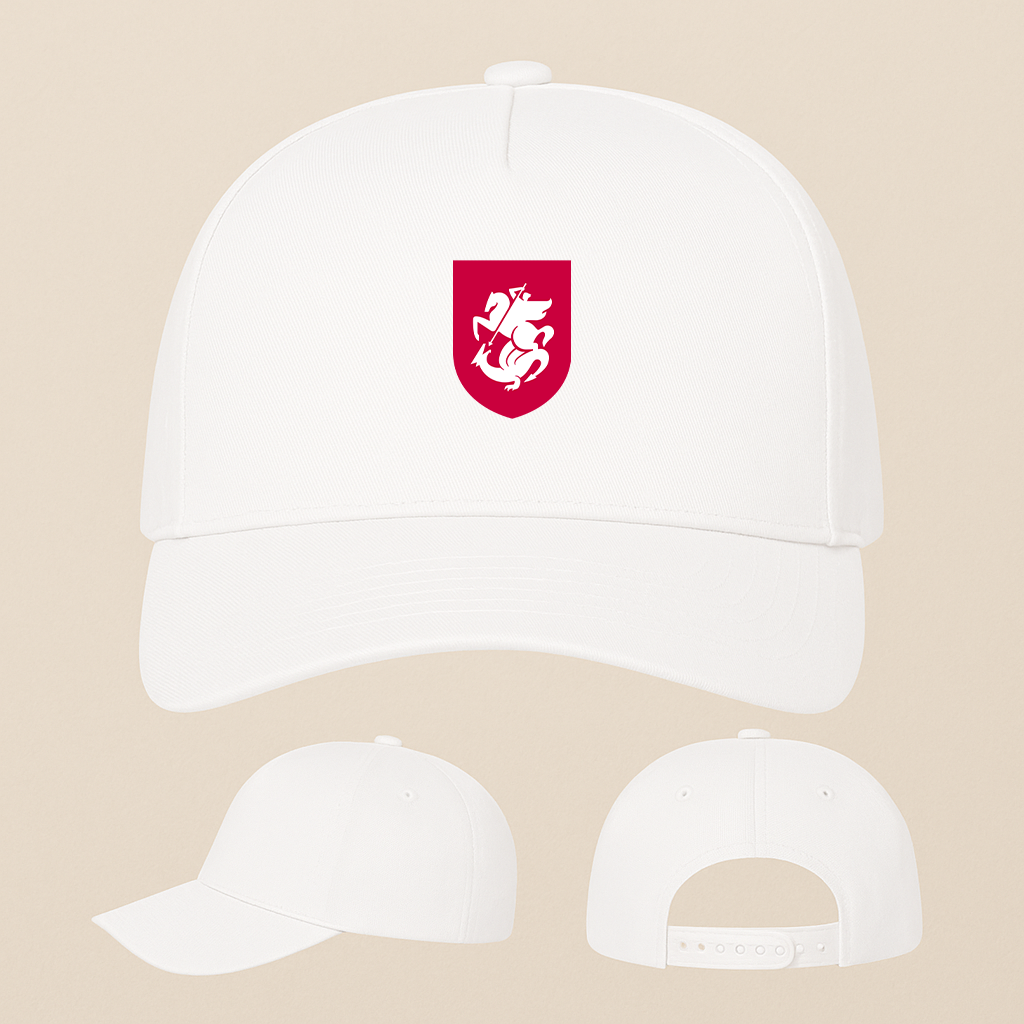 Georgia National Soccer Team Five Panel Twill Snapback Cap