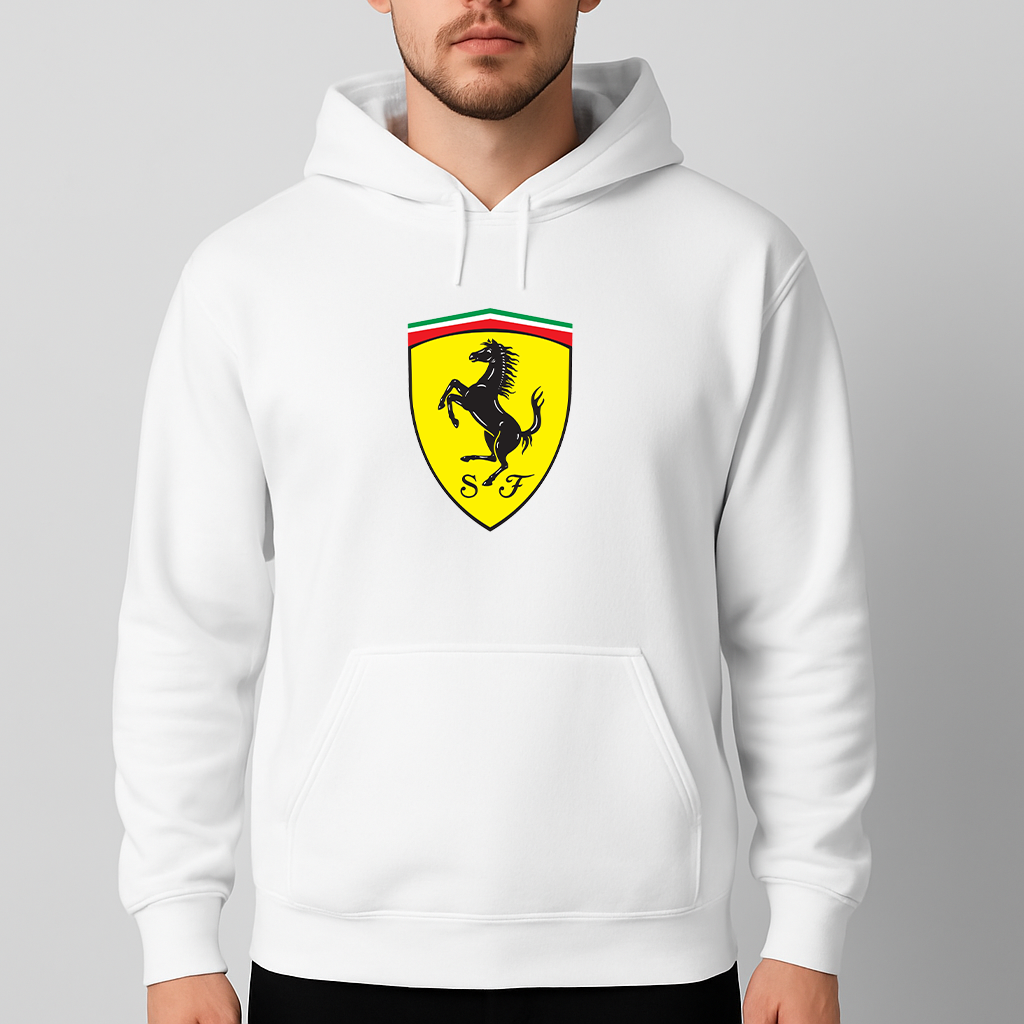 Men’s Ferrari Motorsport Car Pullover Hoodie