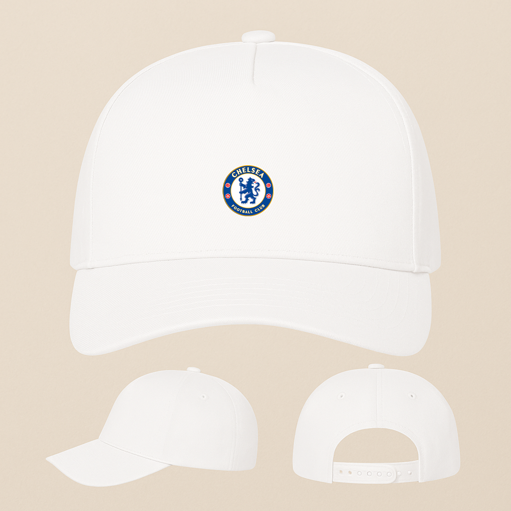 Chelsea Soccer Five Panel Twill Snapback Cap