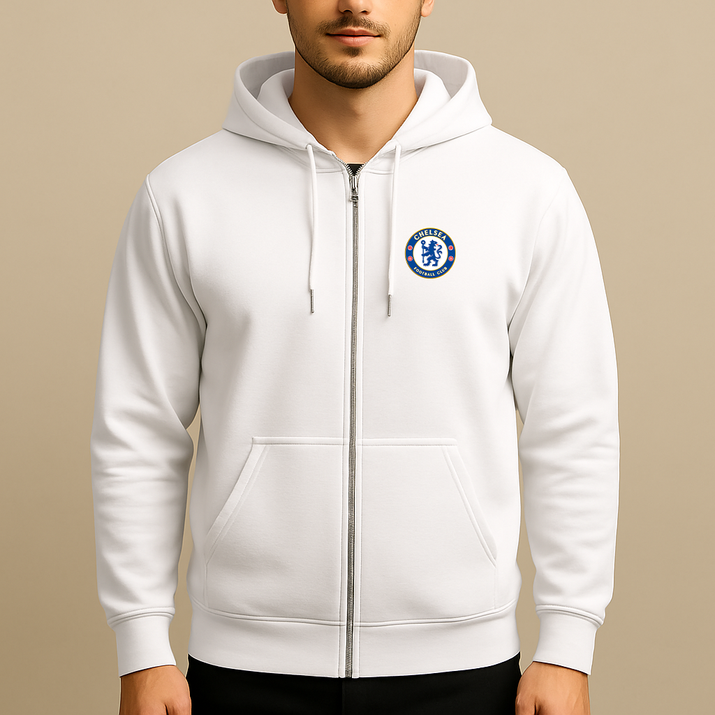Men's Chelsea Soccer Zipper Hoodie