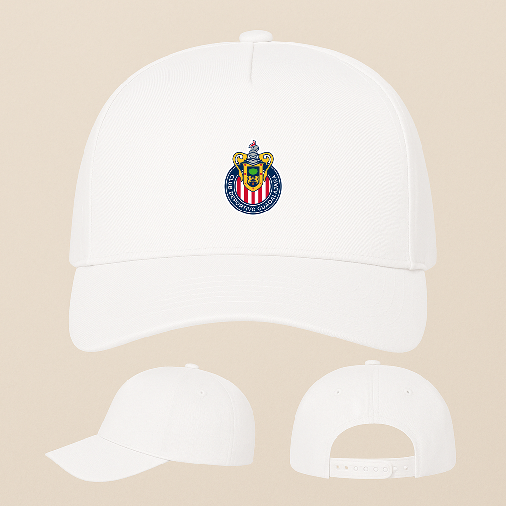 Chivas Football Club Five Panel Twill Snapback Cap