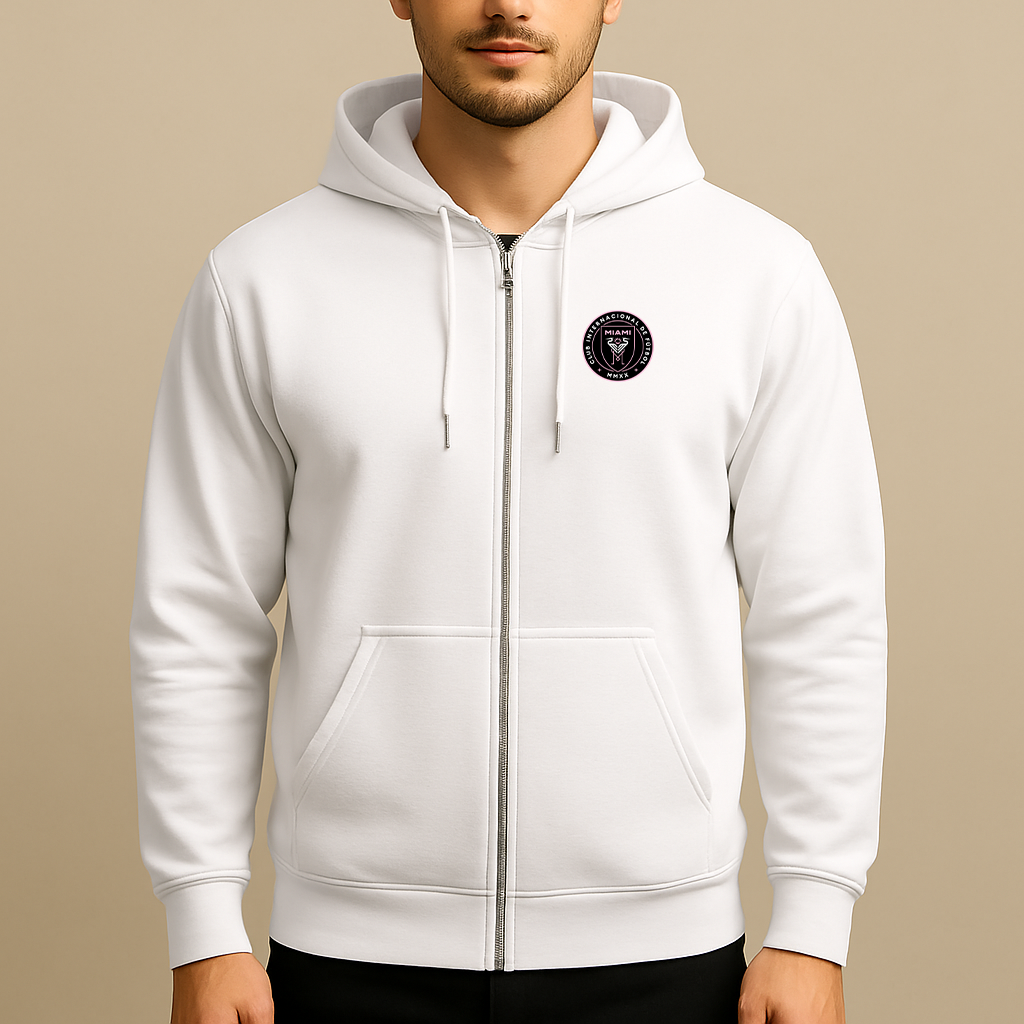 Men's Inter Miami FC Zipper Hoodie