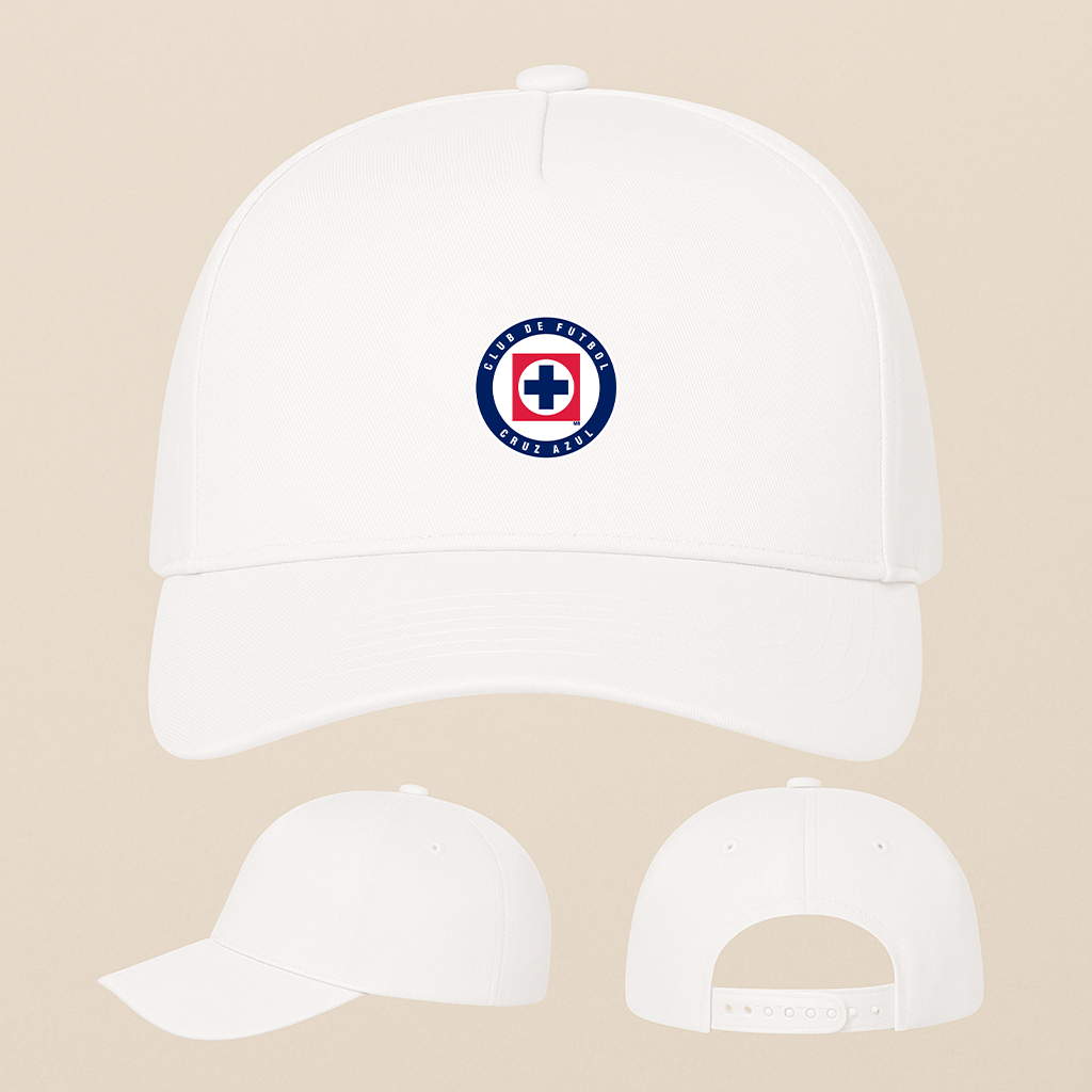 Cruz Azul Football Club Five Panel Twill Snapback Cap