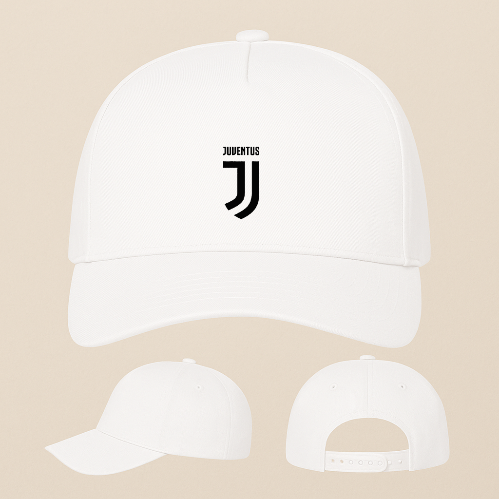 Juventus Soccer Five Panel Twill Snapback Cap