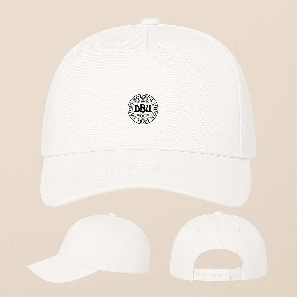 Denmark Soccer Five Panel Twill Snapback Cap