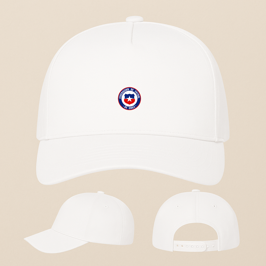 Chile National Soccer Team Five Panel Twill Snapback Cap