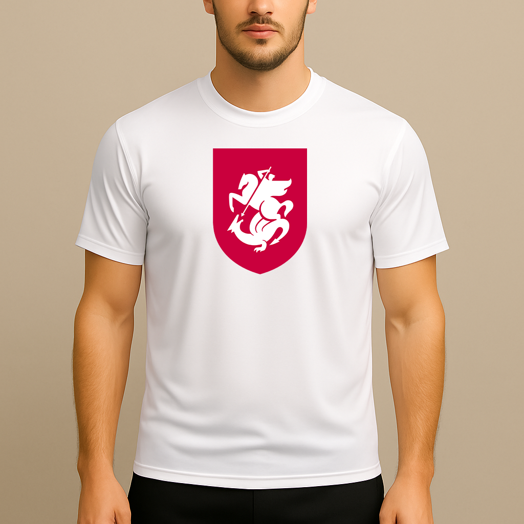 Men's Georgia National Soccer Team Polyester T-Shirt
