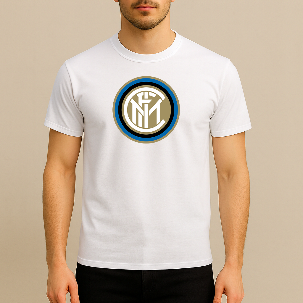 Men's Inter Milan Soccer Cotton T-Shirt