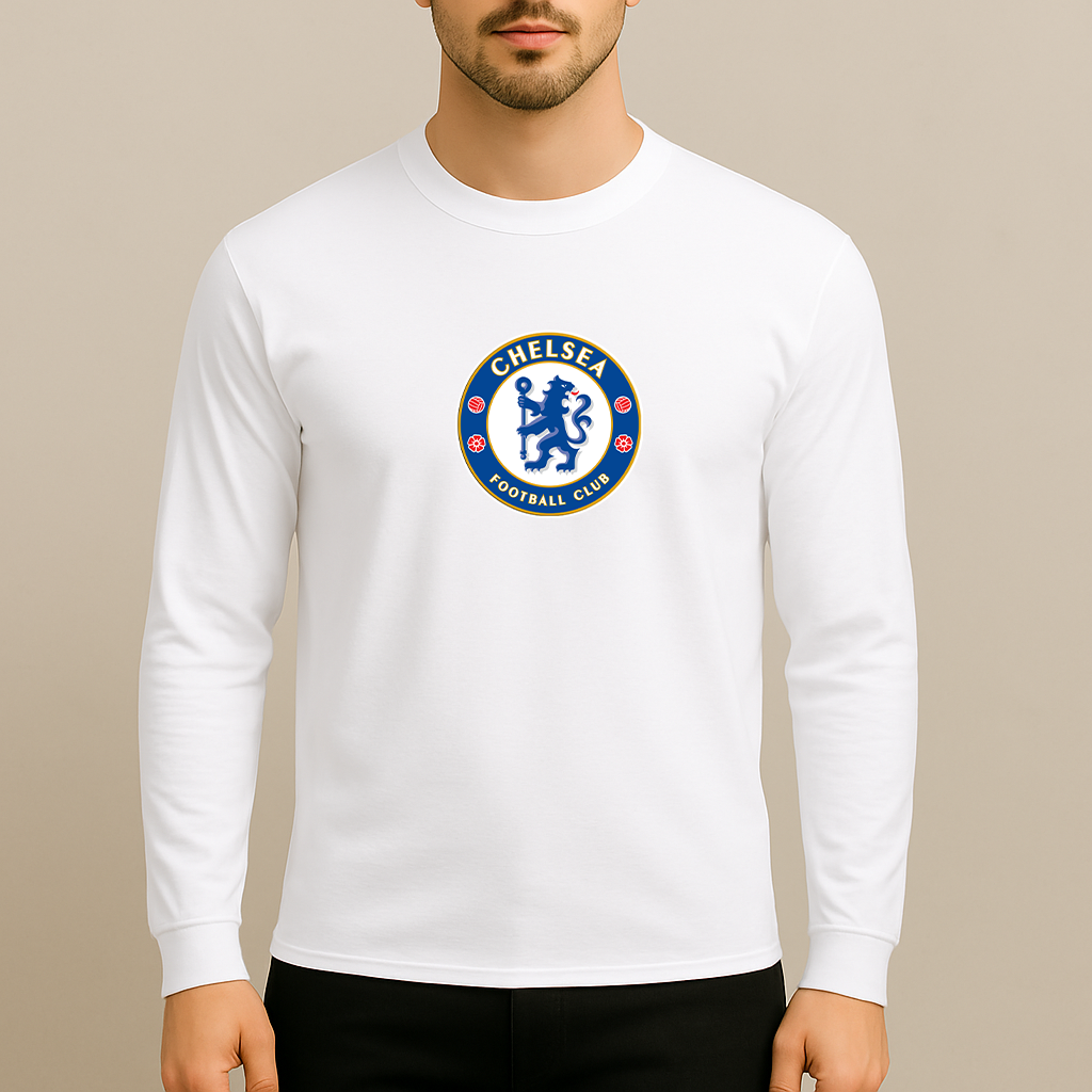 Men's Chelsea Soccer Long Sleeve T-Shirt