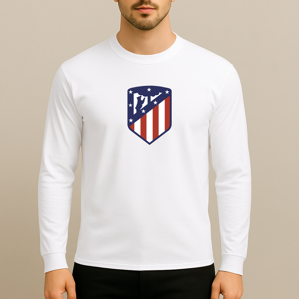 Men's Atletico Madrid FC Long Sleeve T-Shirt