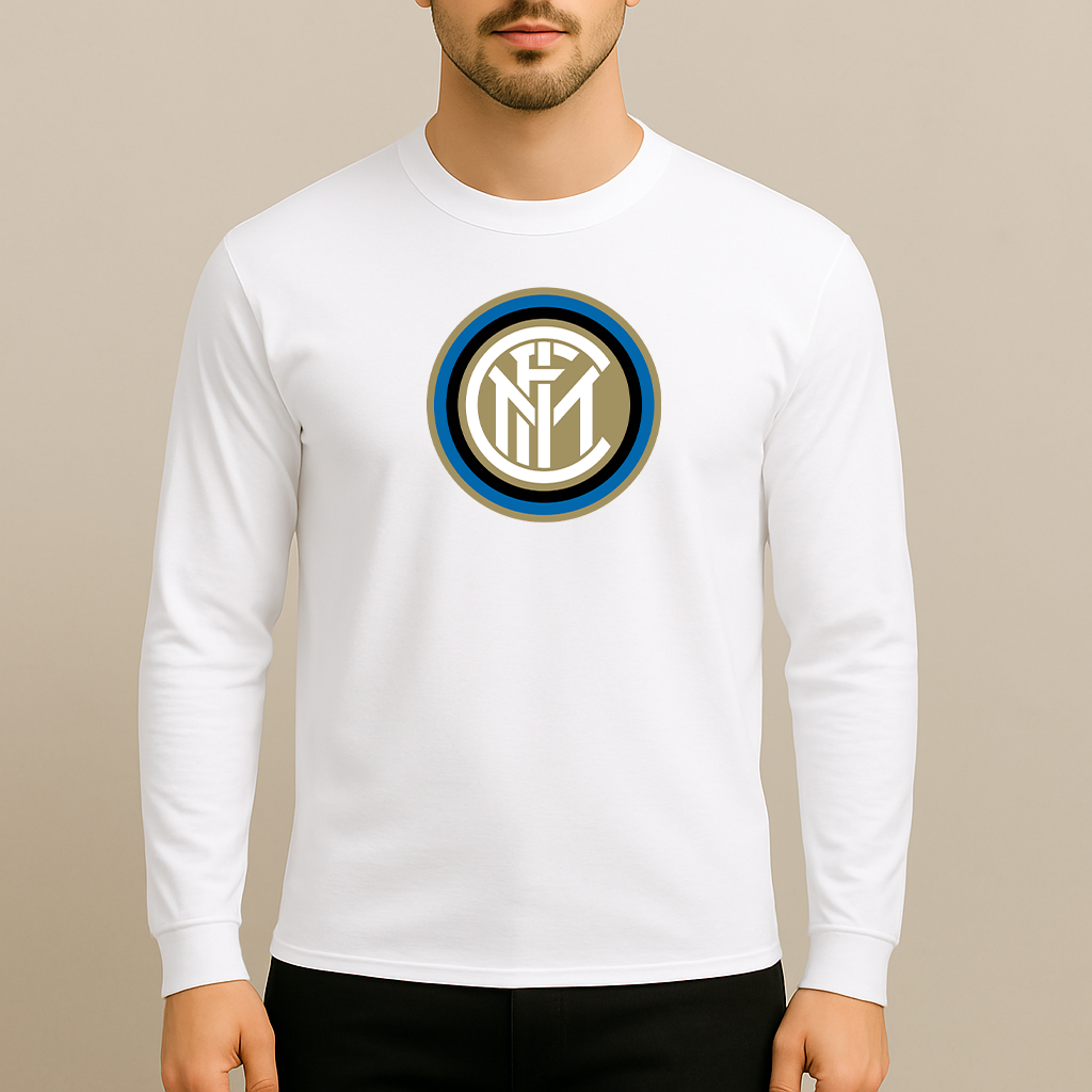 Men's Inter Milan Soccer Long Sleeve T-Shirt