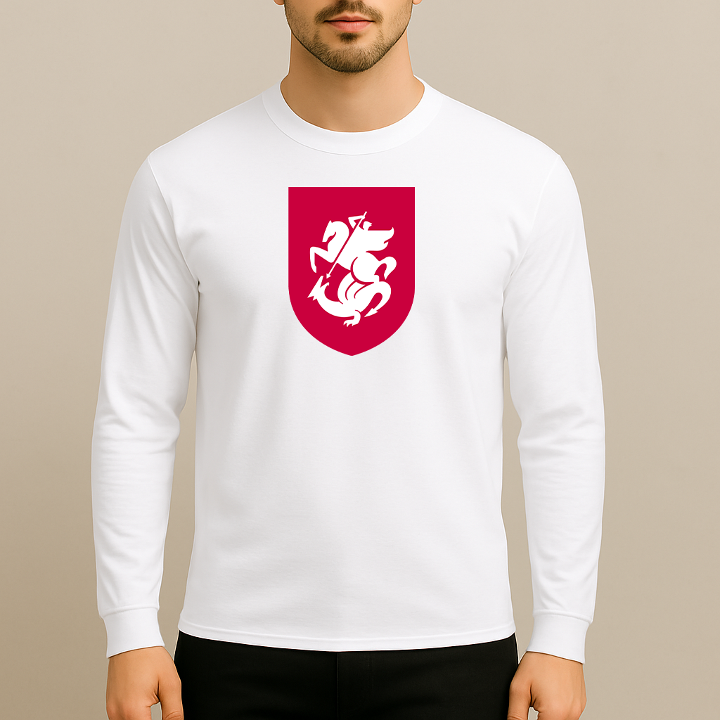 Men's Georgia National Soccer Team Long Sleeve T-Shirt