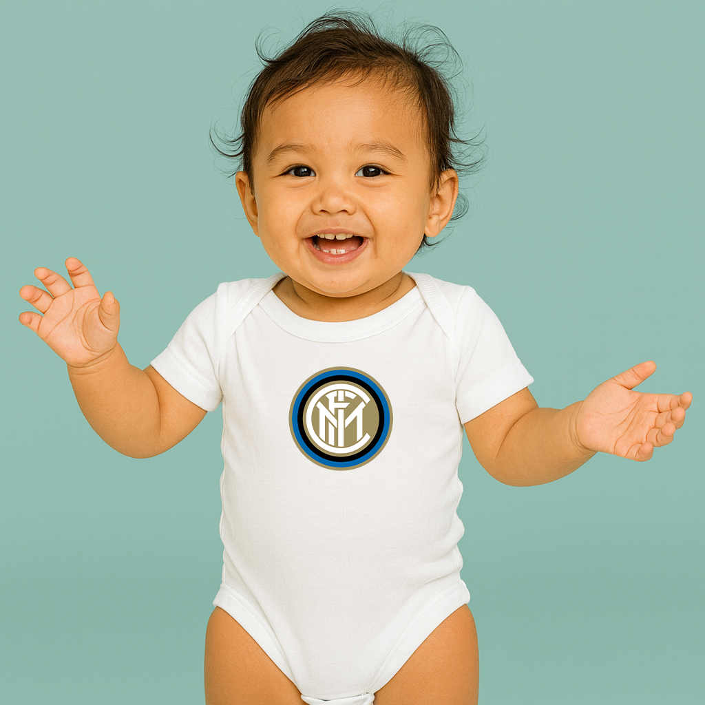 Baby Inter Milan Soccer Romper Onesie