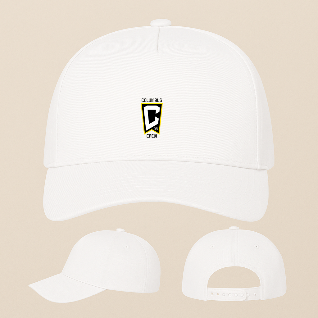 Columbus Crew FC Five Panel Twill Snapback Cap