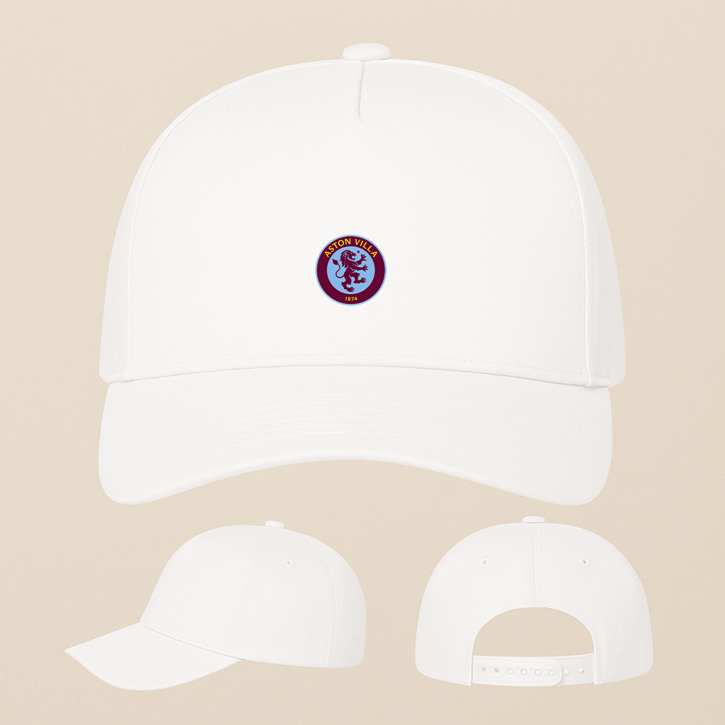 Aston Villa FC Five Panel Twill Snapback Cap