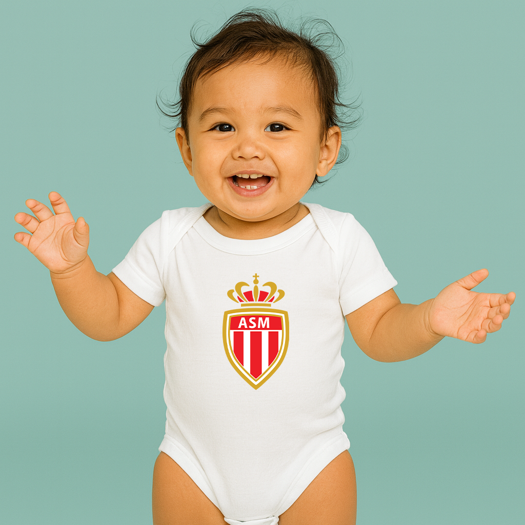 AS Monaco FC Baby Romper Onesie