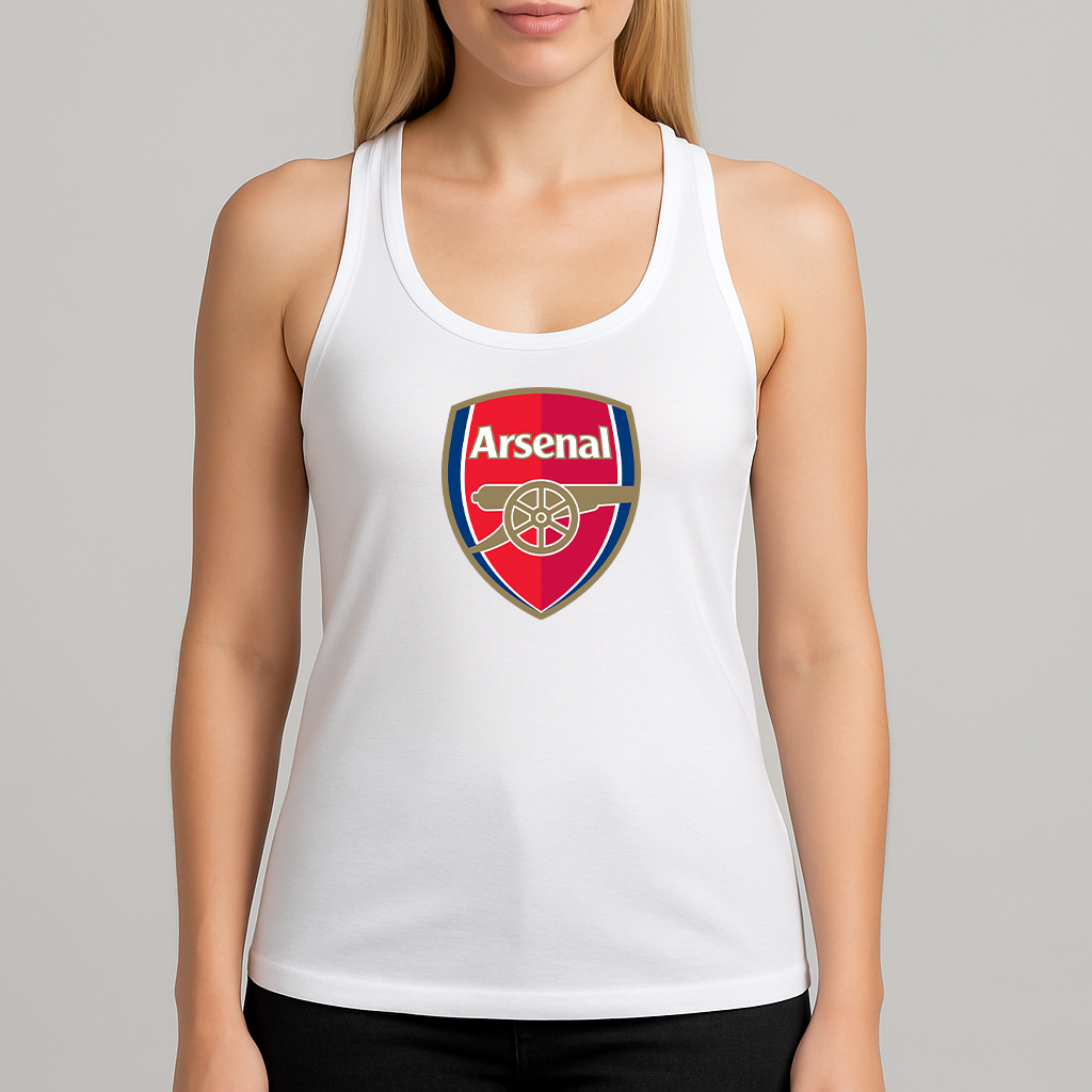 Women's Arsenal Soccer Racerback Tank Top