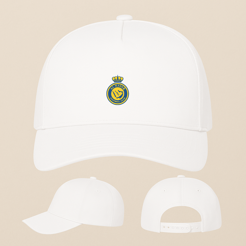 Al Nassr FC Five Panel Twill Snapback Cap