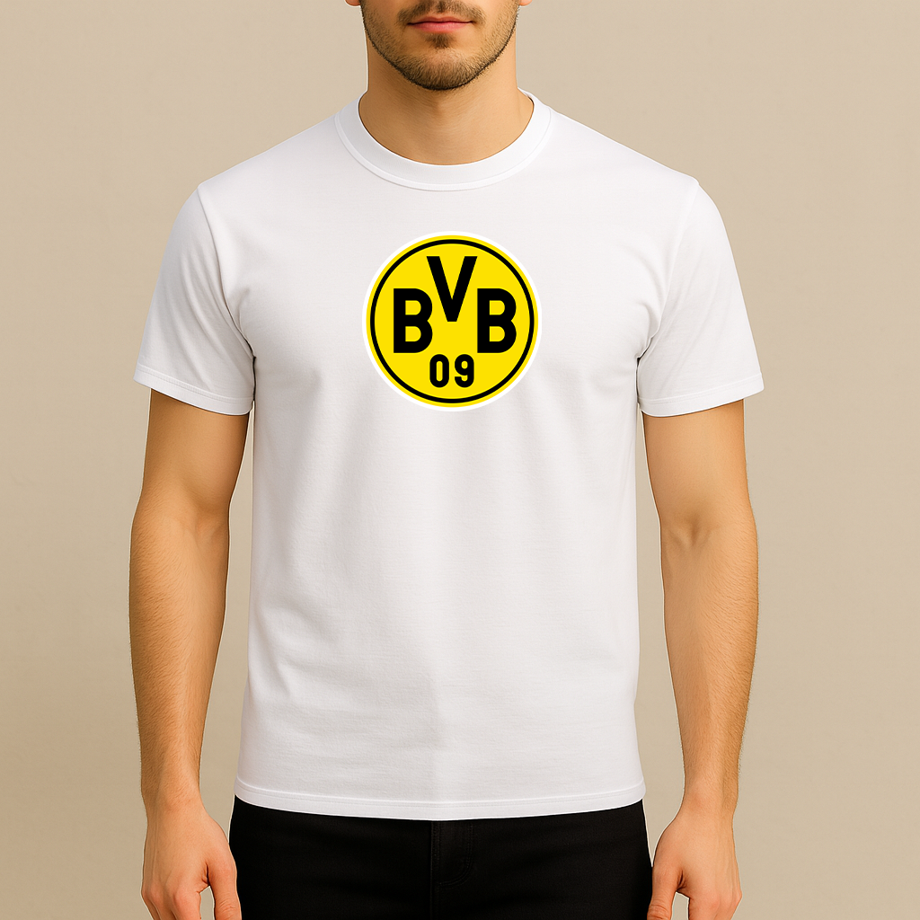 Men's Borussia Dortmund BVB FC Cotton T-Shirt