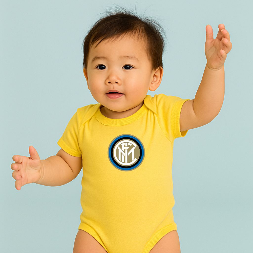 Baby Inter Milan Soccer Romper Onesie
