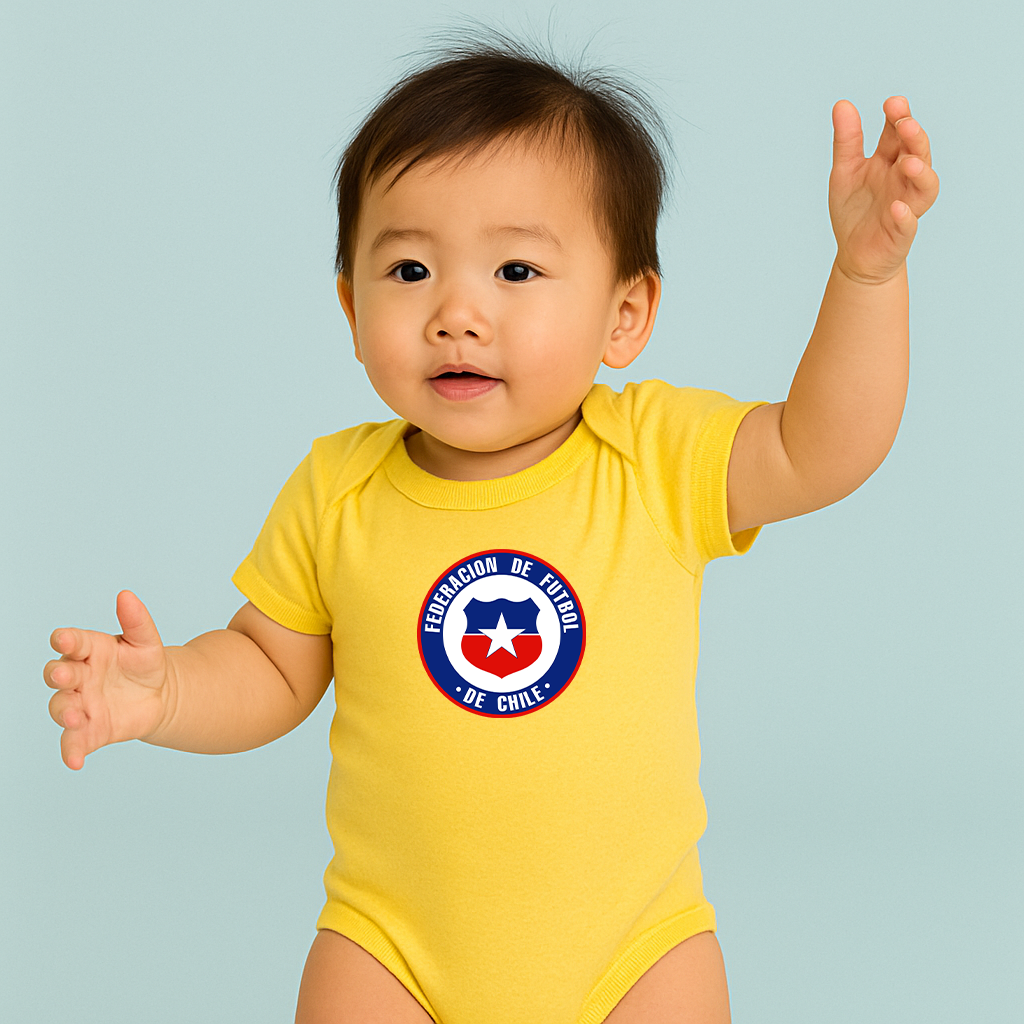 Chile National Soccer Team Baby Romper Onesie